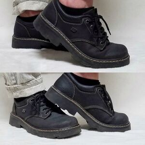 VINTAGE 90s Skechers Chunky Platform Oxfords Shoes